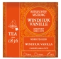 Preview: 1836: Rotbuschteemischung Windhuk Vanille Vanille-Note aromatisiert 50 Pyramidenbeutel im Sachet à 3,5 g