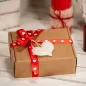 Preview: Geschenkbox "Natura" mit 10 gemischten ostfriesischen Plattkeksen
