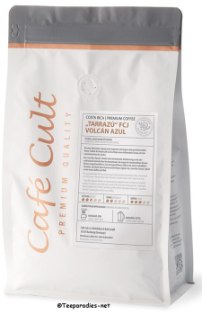 Preview: Café Cult: Kaffee Costa Rica „Tarrazú“ FCJ Volcán Azúl in 250 g Tüte, ganze Bohne