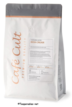 Café Cult: Kaffee „Irish Cream“ in 250 g Tüte, ganze Bohne aromatisiert