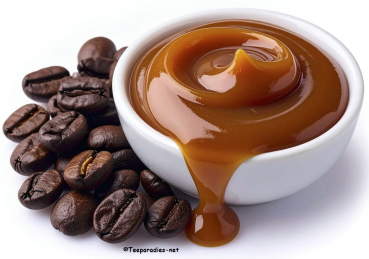 Preview: Cha Cult: Kaffee „English Caramel“ in 250 g Tüte, ganze Bohne aromatisiert