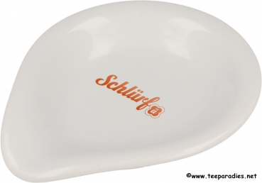 NEU: Schlürf Tee Siebablage weiß