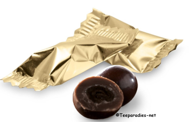 Preview: Ital. Kaffeebohnen mit dunkler Schokolade überzogen, 100 g. lose im Tütchen