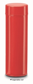 Preview: 6 x Erblühtee weißer Tee in roter japanischen Teedose „Rote Dose Erblühtee Präsent“