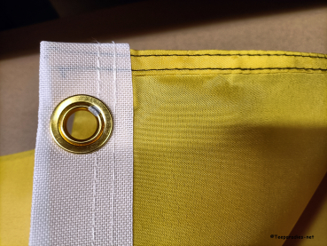 Preview: Fahne Deutschland Flagge deutsche Hissflagge 90x150cm mit 2 Metallösen