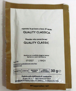 Univerciok Le Calde Dolcezze „Trinkschokolade Classica“ dunkle Schokolade ~ 1 Portionsbeutel á 30 g