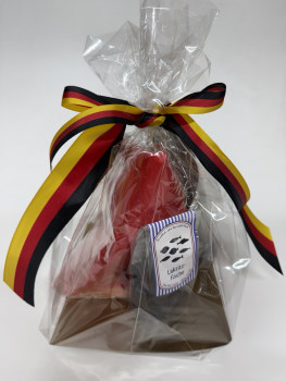 Fussballmitbringsel 2: Deutschland Fahne & Lakrizen