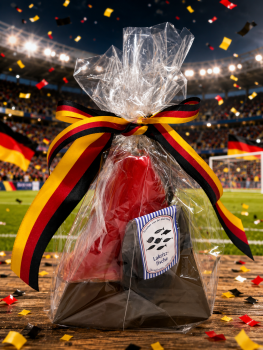 Fussballmitbringsel 2: Deutschland Fahne & Lakrizen