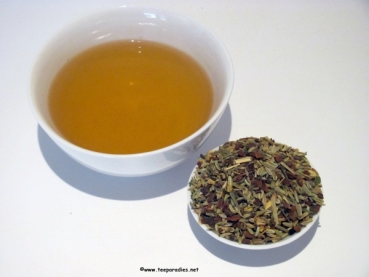 Preview: Ayuvitalischer Tee®Inner Calmness Organic 100 g. in black tin