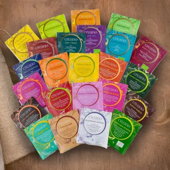 BIO: Das kleine „Bio Tee-Adventskalender-Weihnachtshaus“ 24er Mix
