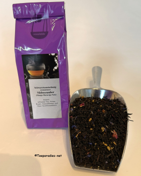 Black tea South Sea Magic [Mango/Passionfruit] flavoured
