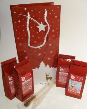 Kleines Weihnachtspräsent „roter Hirsch“