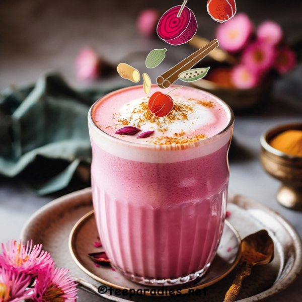 Only & One Chaipulver Pink Superfood Latte – vegan- 270 g.