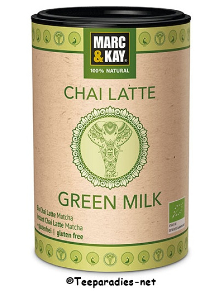 BIO: Marc & Kay: Chai Latte "Green Milk" BIO, 250 g Dose