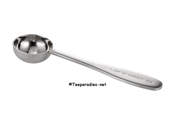 Maßlöffel "One cup of perfect tea" Edelstahl L 12,5 cm