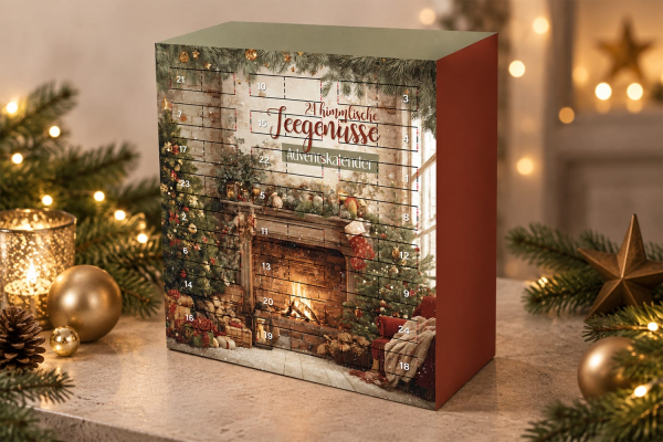 Tee-Adventskalender „Kamin“ 360 g.