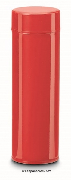 6 x Erblühtee weißer Tee in roter japanischen Teedose „Rote Dose Erblühtee Präsent“