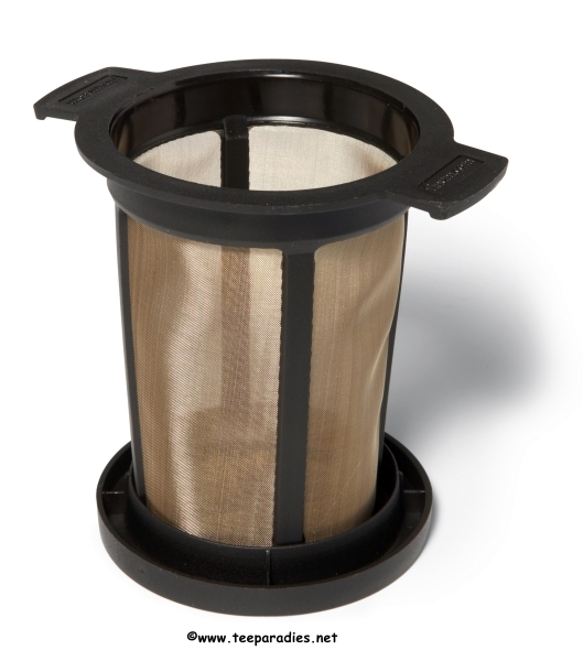 teeli: Dauerfilter Gr. L mit Deckel in schwarz