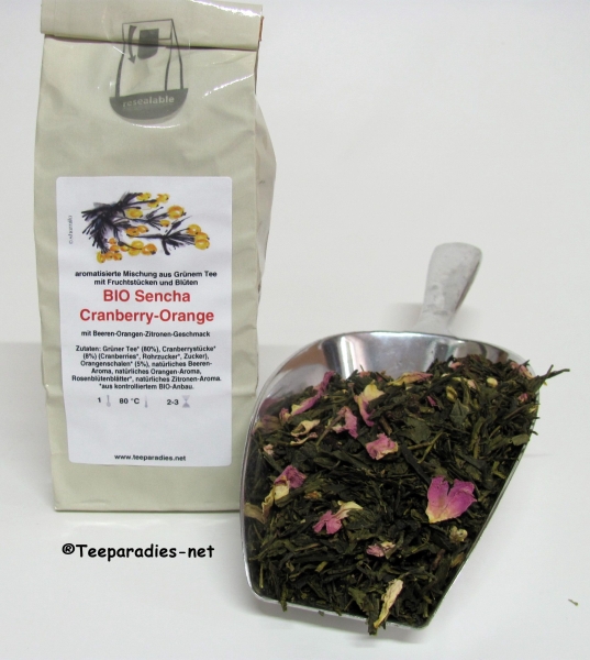 BIO: Sencha Cranberry-Orange Organic