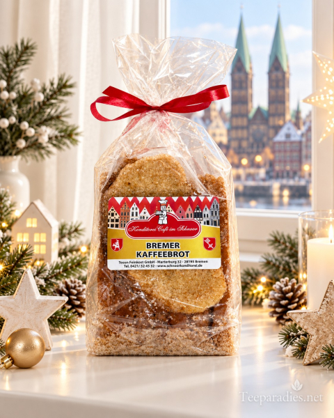 Schnoorkonditorei: „Bremer Kaffeebrot“ 100 g.