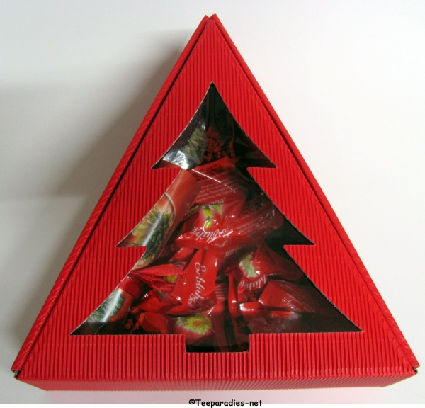 Das „Erblühtee-Tannenbaum“ Weihnachtspräsent