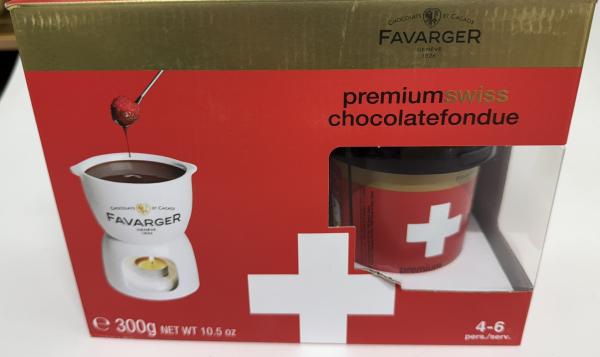Favarger Schokoladen-Fondue-Set 300g ~ 1 Set á 300g