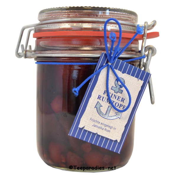 Collier: Feiner Rumtopf 350 g. im Gläschen