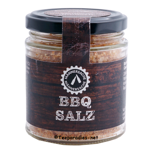 Männersache von Collier:  BBQ Salz 175 g. im Glas