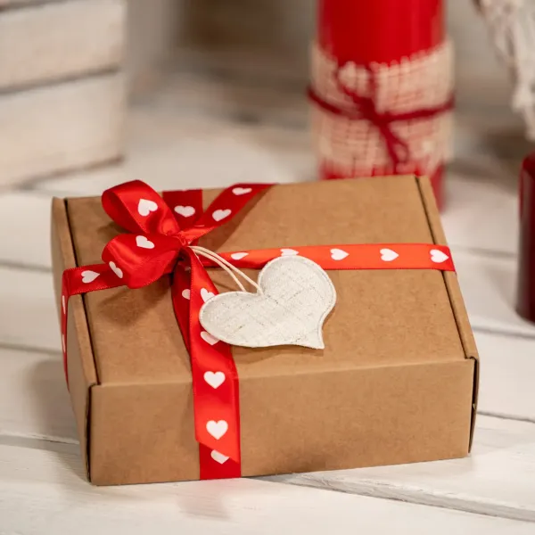 Geschenkbox "Natura" mit 10 gemischten ostfriesischen Plattkeksen