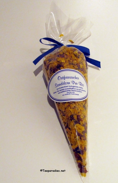 „Teetüte No 1 – Sanddorntüte“ 50 g.