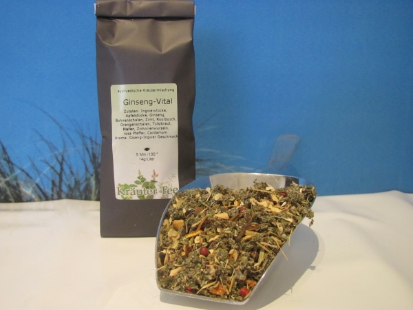 Ginseng-Vital Tee mit Tulsikraut