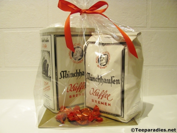 "Bremer Hanseatenmischung" 500 g. Präsent in Folie