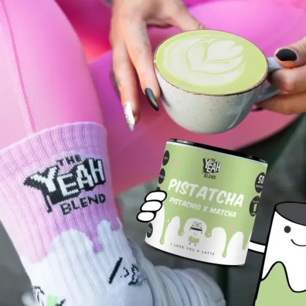The Yeah Blend: „Pistatcha“ Pistachio x Matcha, 250g Dose