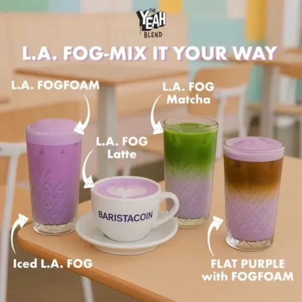 The Yeah: Purple L.A. Fog Latte 250 g. Dose