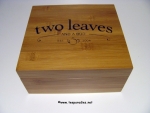 Two leaves and a bud – Teekiste