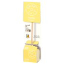 MoMe Trinkschokolade am Stiel Choc-o-lait White Natural Vanilla (Weiße Schokolade & Vanille) 33 g.