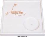 Schlürf Tee-Tablett Quadratisch mit Branding