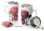 teamug „Peonia“ New Bone China-Kräuterteetasse 2 Becher