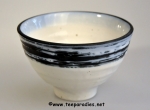 JAPAN MATCHA Schale „weiss/hellblau“ Original handgefertigt