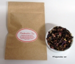 Teetüte: „Dankeschön Tee“ 50 g. in beiger Ziptüte
