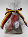 Fussballmitbringsel 2: Deutschland Fahne & Lakrizen