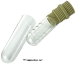 Strainer to Go "Maha", glass strainer & silicone