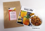 Teetüte: „Mango ’n Friends“ 50 g. in beiger Ziptüte