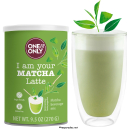 One & Only Chaipulver "Matcha Latte", 270 Gramm - vegan -