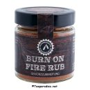 Männersache von Collier: Burn on Fire Rub 110 G: im Glas