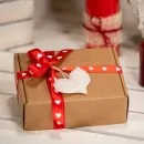 Geschenkbox "Natura" mit 10 gemischten ostfriesischen Plattkeksen