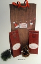 Präsenttüte mit Weihnachtsmotiv "Frohes Fest"
