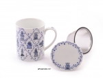 Kräuterteetasse 3 tlg. „Asien Lanyn“