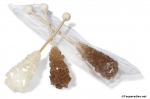 Kandis-Sticks 100 Stck. weiß & braun "einzeln verpackt"
